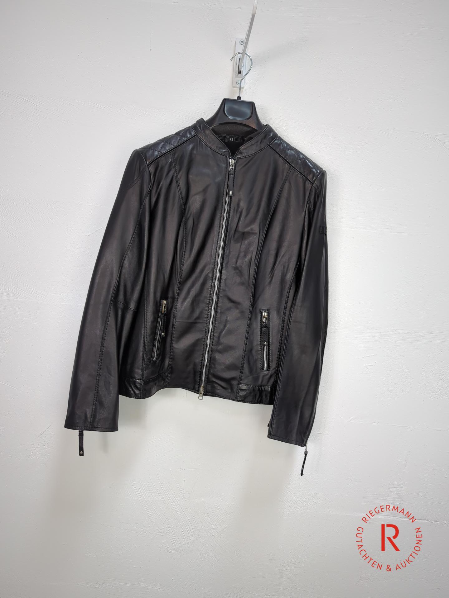 DAMEN LEDERJACKE GRÖSSE 42